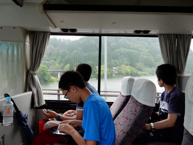 2015/7/18　只見線に乗って　からむし織の里フェアに行こう